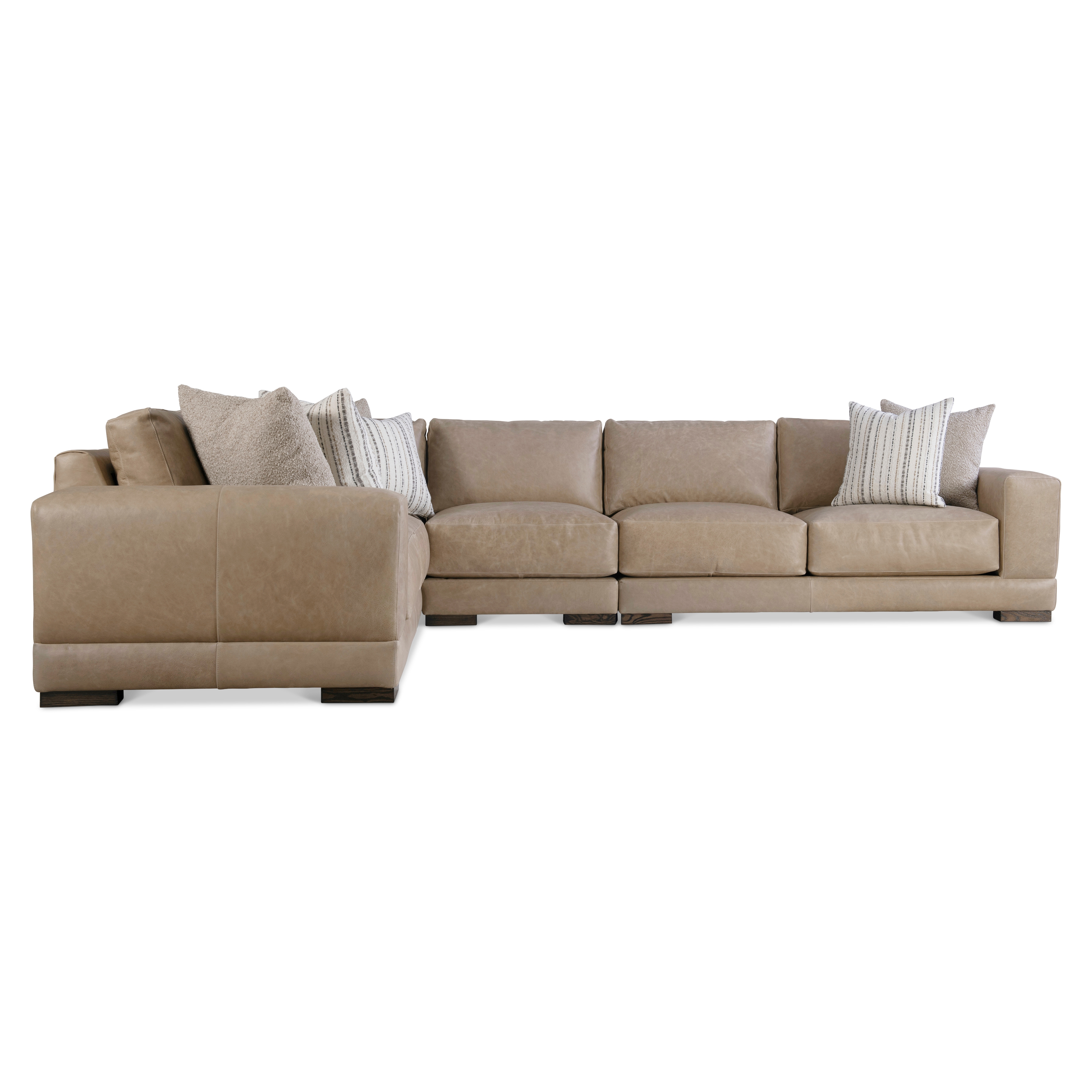Lars Leather Sectional