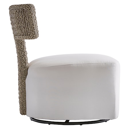 Outdoor Swivel Accent Chair