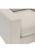 Bernhardt Plush Contemporary Sectional Sofa with Chaise