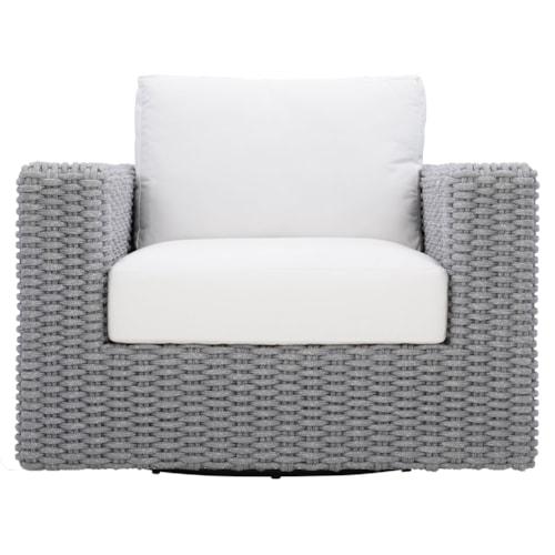 Contemporary Outdoor Swivel Chair