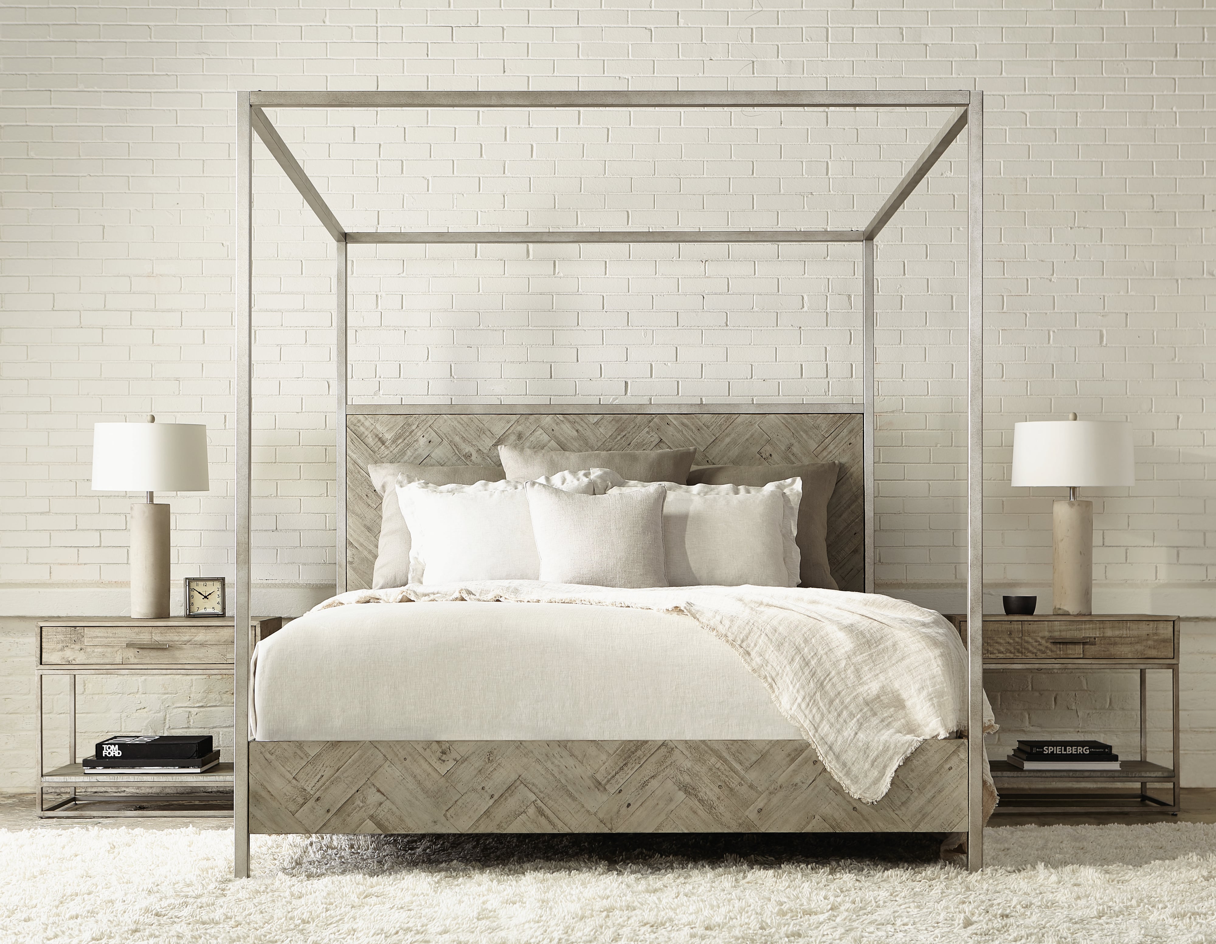Bernhardt Highland Park Milo Canopy King Bed