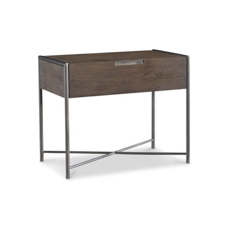 Outline Single Drawer Nightstand
