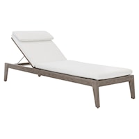 Transitional Outdoor Chaise