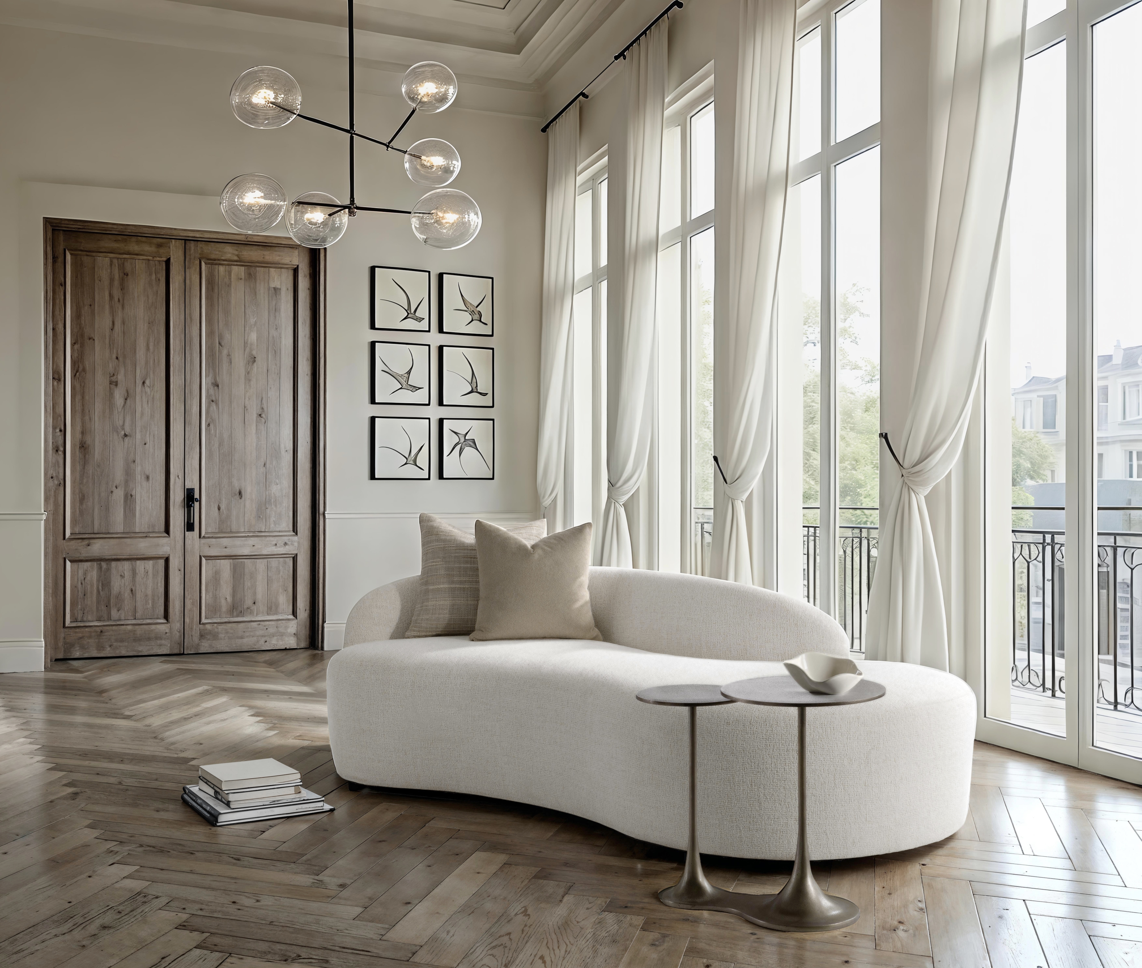 Bernhardt Bernhardt Living Ava Fabric Laf Sofa