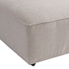 Bernhardt Plush Ottoman