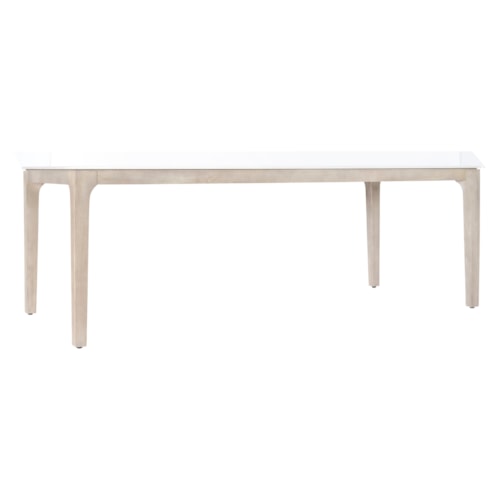 Marbella 85" Rect. Outdoor Dining Table w/Dekton Top