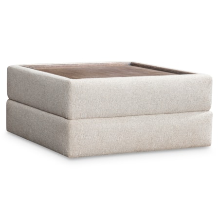 Vista Fabric Ottoman