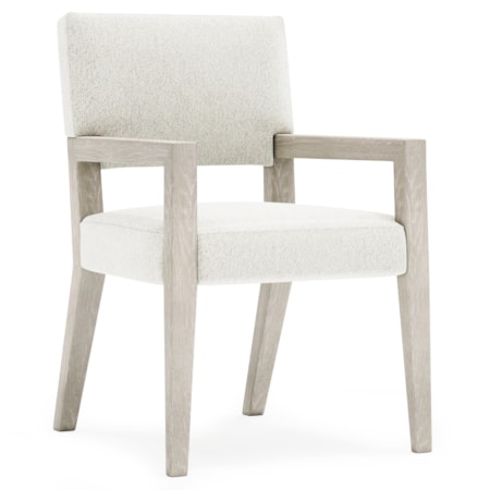 Upholstered Dining Chair w/Open Back