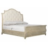 Bernhardt Rustic Patina King Upholstered Bed