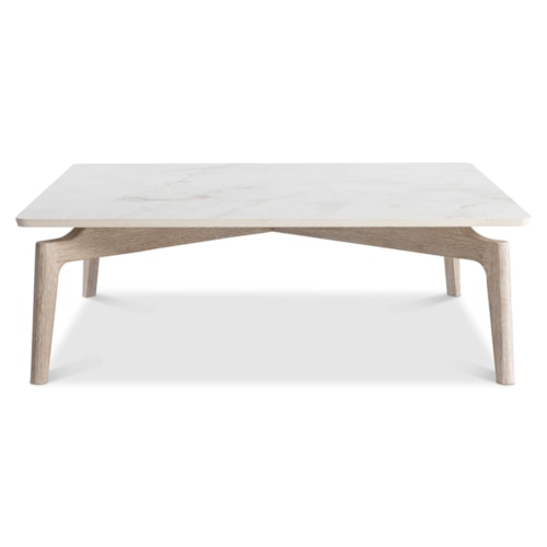 Contemporary Aurora Square Outdoor Cocktail Table