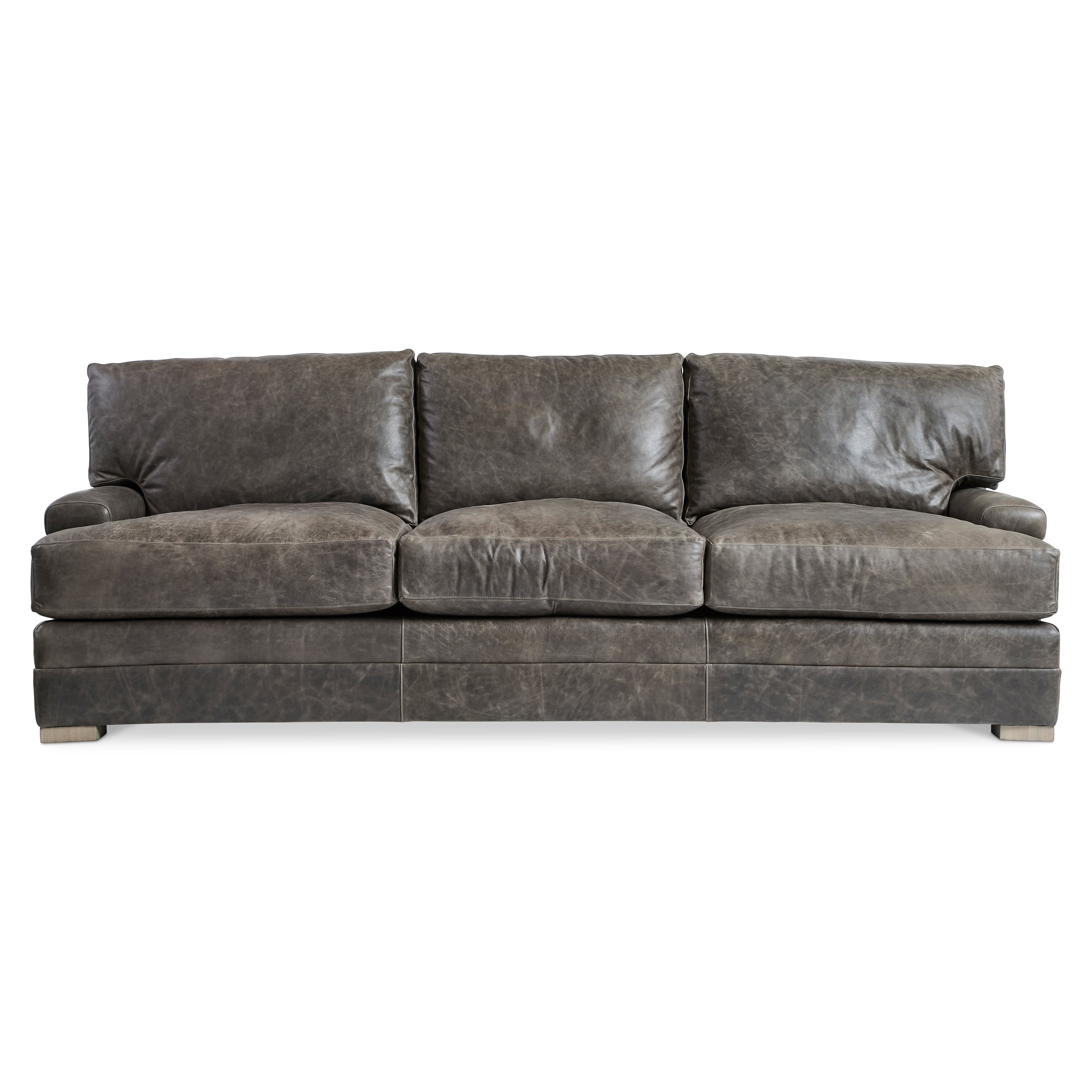 Bernhardt Bernhardt Living Burnham Leather Sofa