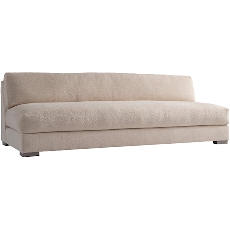 Arles Fabric Sofa Without Pillows