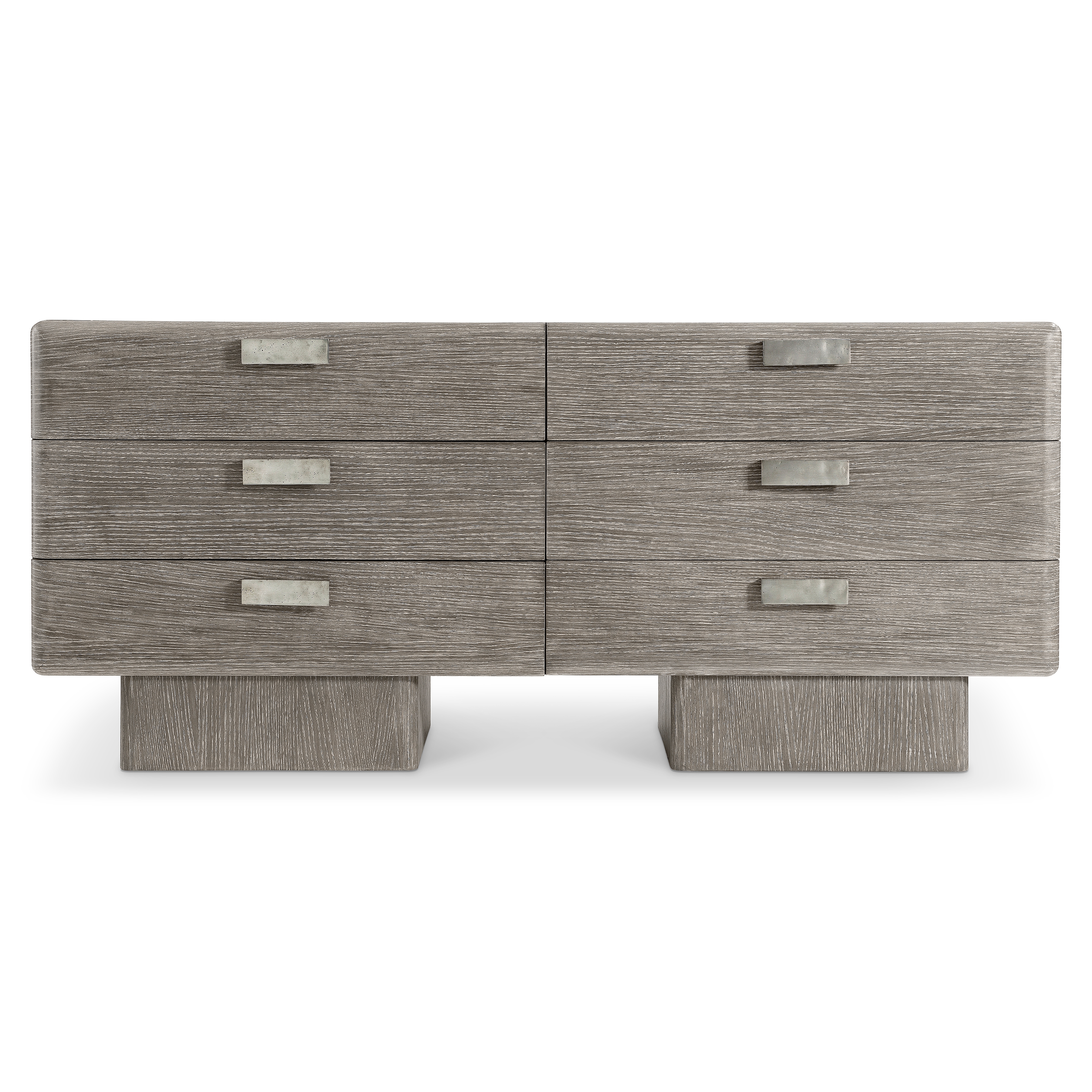 6-Drawer Dresser w/Double Plinth Base