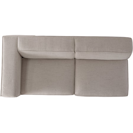 Bliss Fabric Left Arm Loveseat