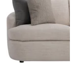 Bernhardt Bernhardt Living Shelter-Arm Fabric Sofa w/Throw Pillows
