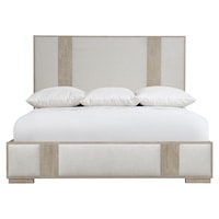 Contemporary Queen Panel Bed