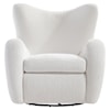 Bernhardt Bernhardt Living Silvi Fabric Swivel Chair