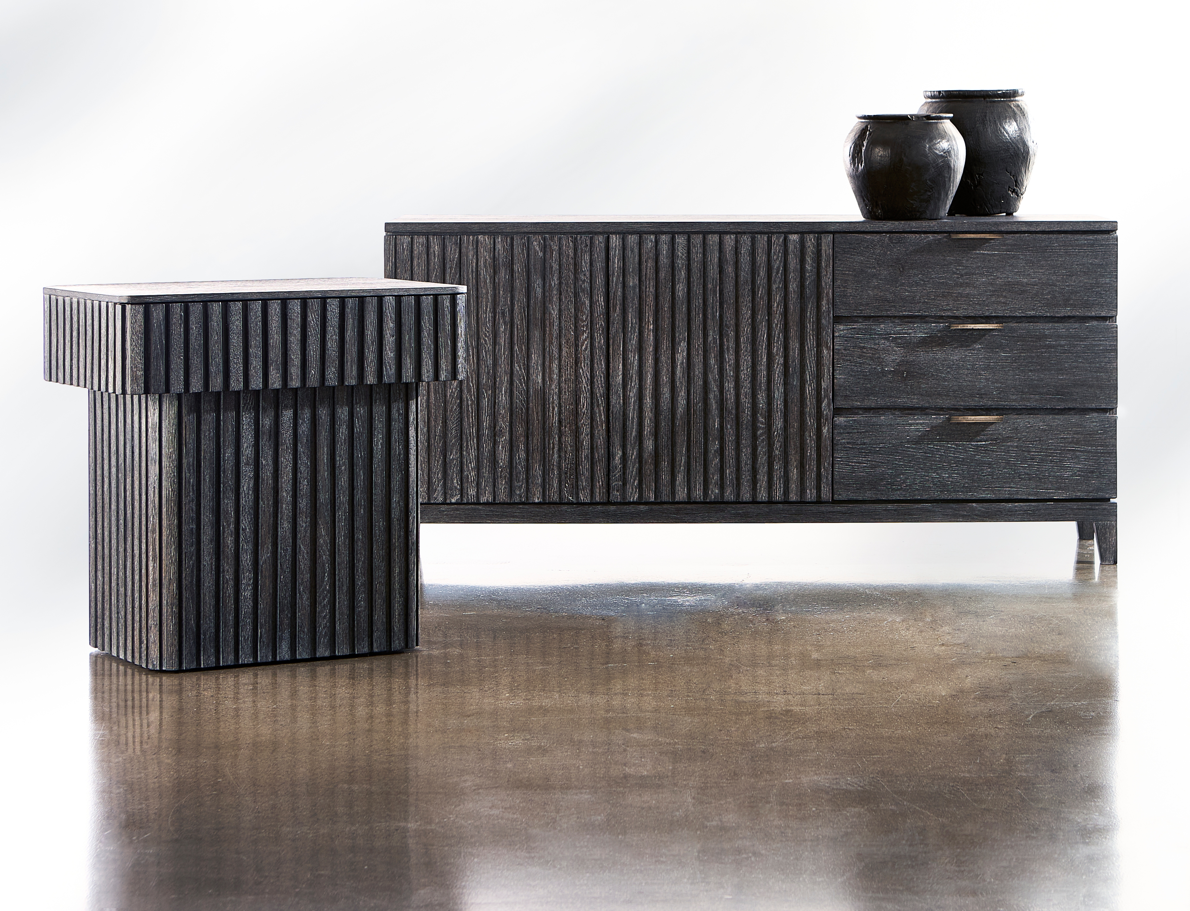 Bernhardt Menton Single Drawer Menton Nightstand