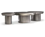 Bernhardt Bernhardt Interiors 26" x 20" Cast Aluminum Cocktail Table