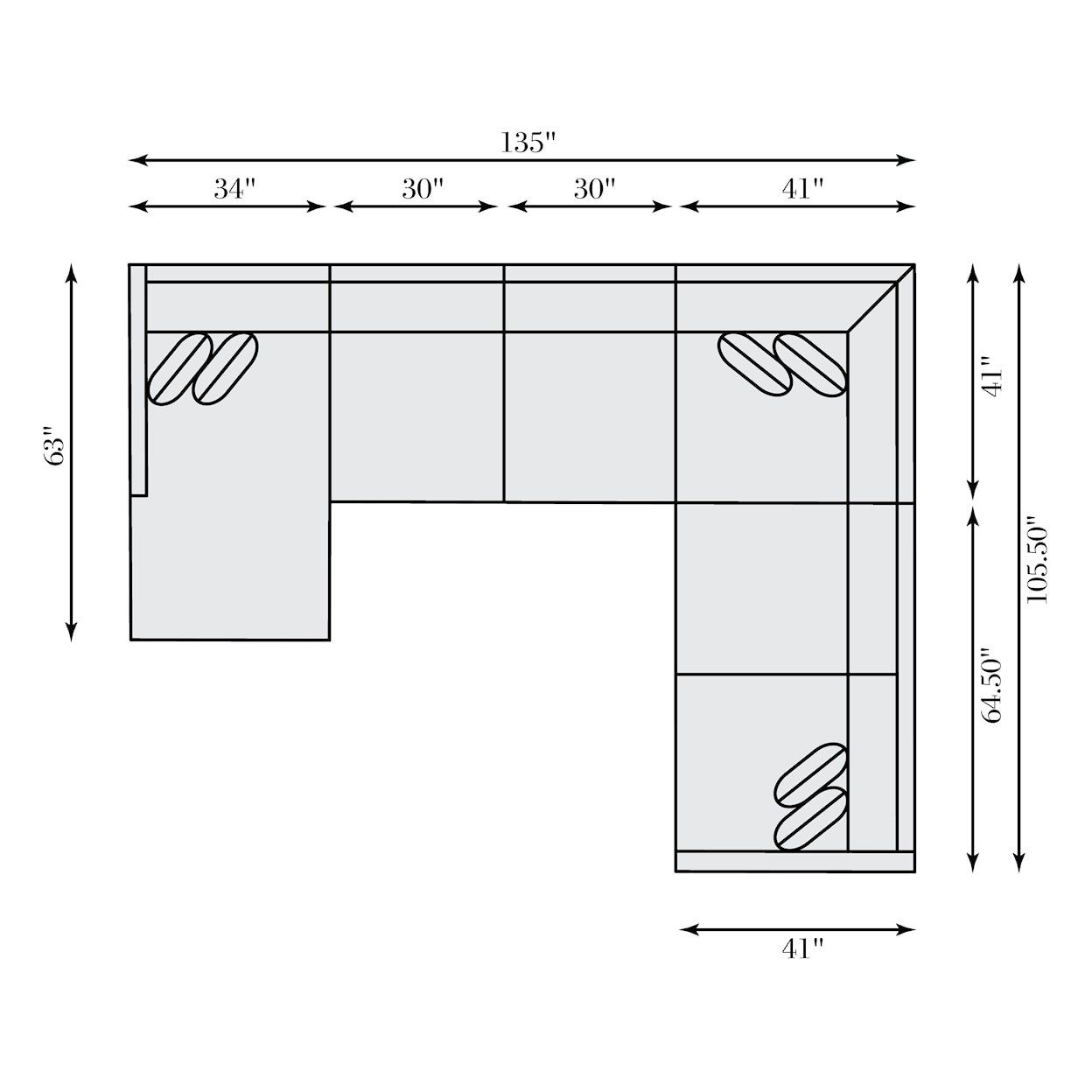 Bernhardt Bernhardt Exteriors Solana Outdoor Sectional