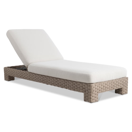 Contemporary Trieste Outdoor Chaise