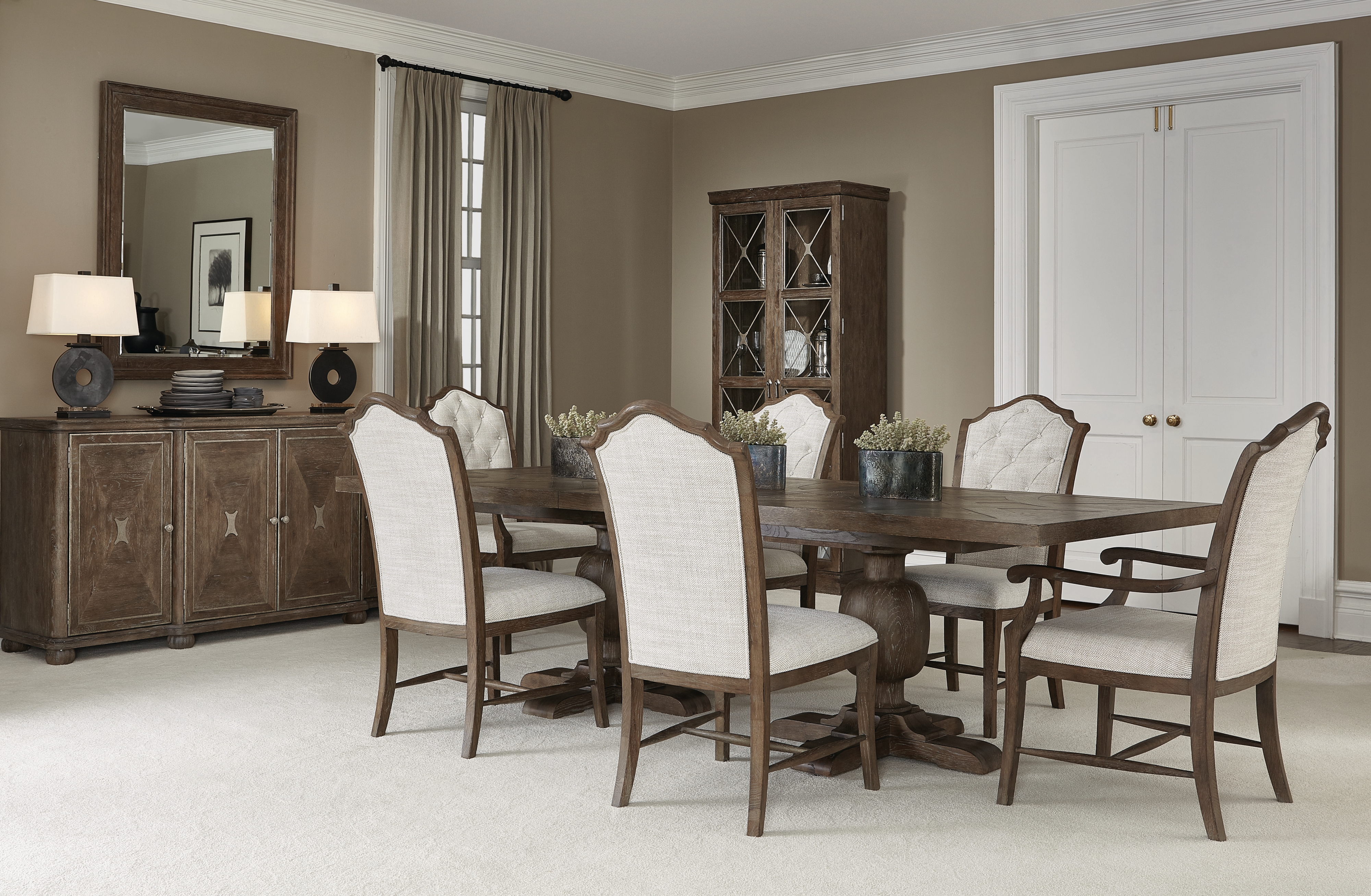 Bernhardt Rustic Patina Side Chair