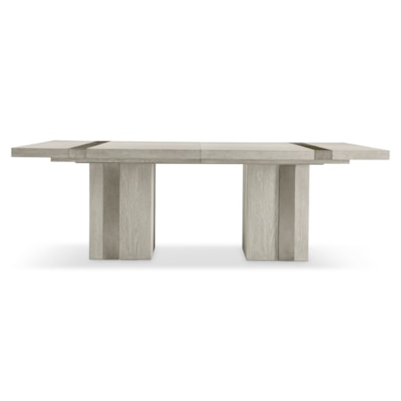 90" Double-Pedestal Ext. Dining Table