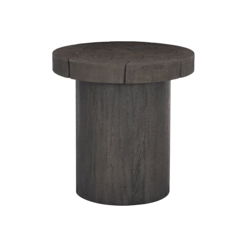 Calavaras Teak Top Side Table