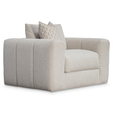 Vista Fabric Swivel Chair