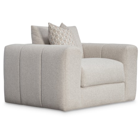 Vista Fabric Swivel Chair
