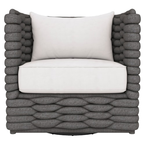 Contemporary Outdoor Swivel Chair
