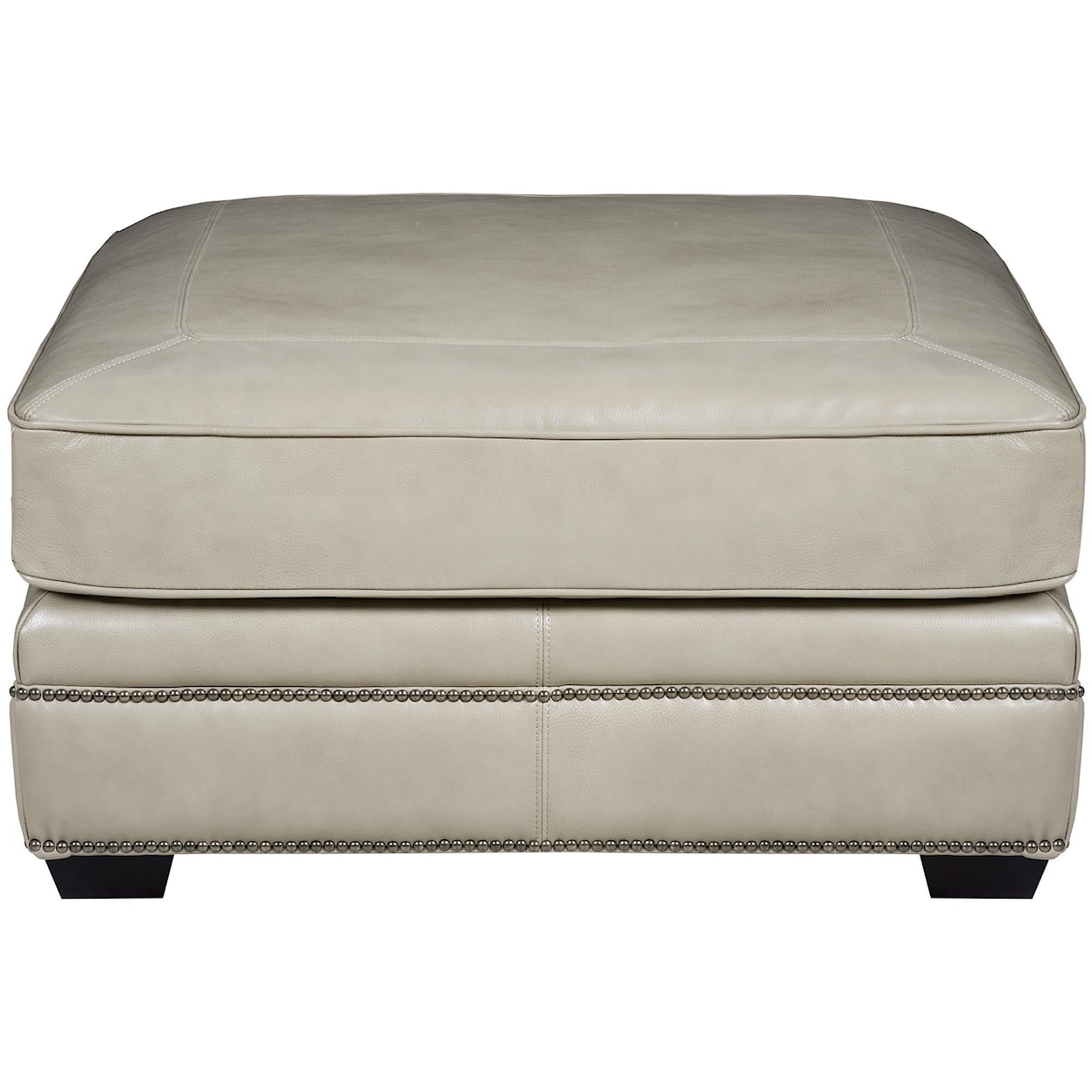 Bernhardt Bernhardt Living Grandview Leather Ottoman