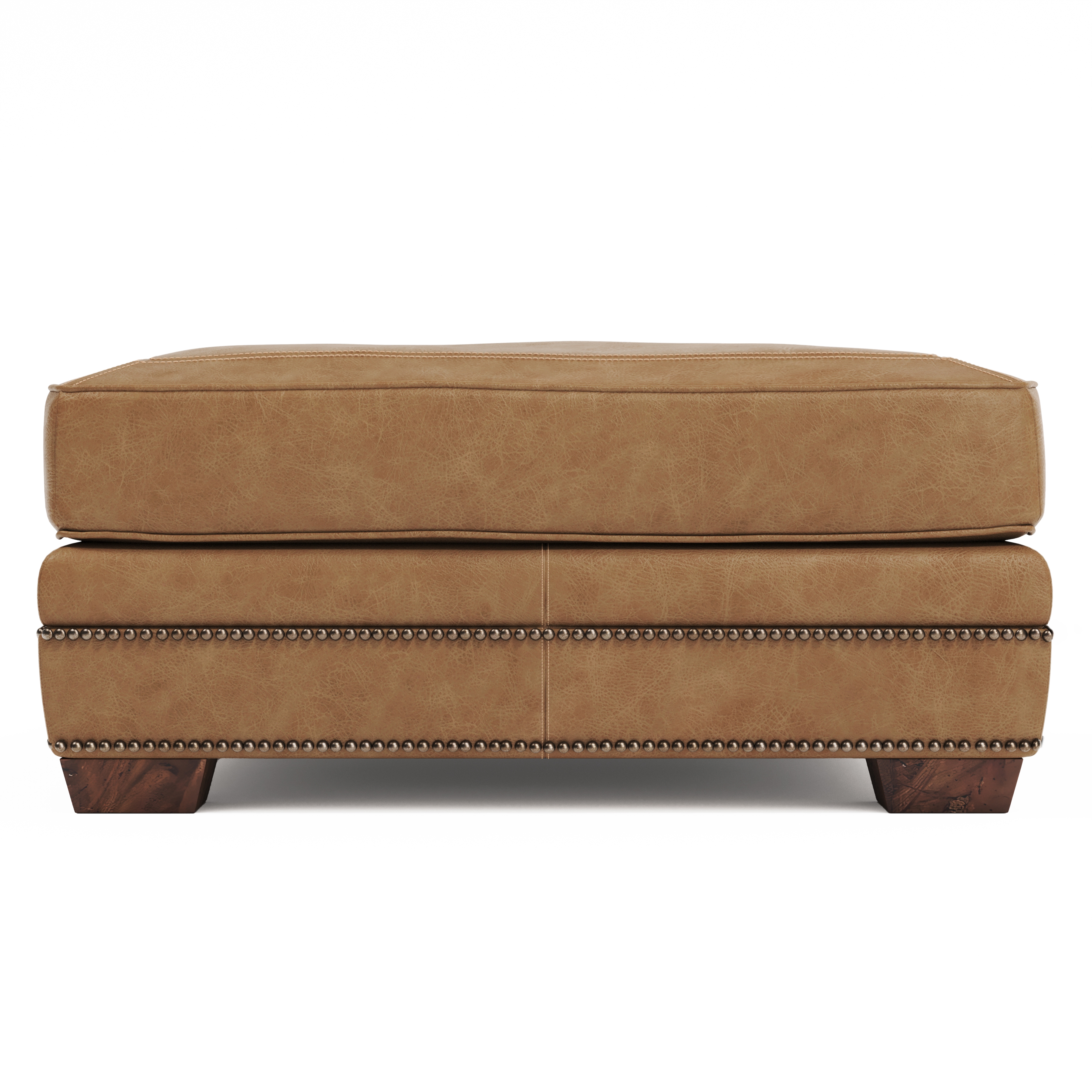 Grandview Leather Ottoman