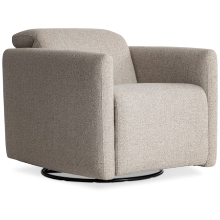Livvy Fabric Swivel Chair
