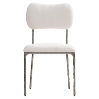 Contemporary Outdoor Dining Side Chair 