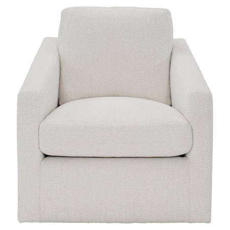 Landry Fabric Swivel Chair