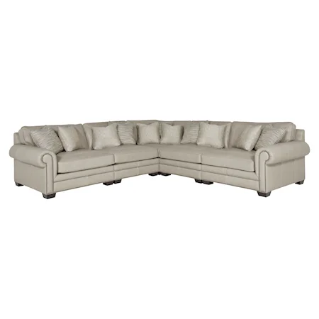 Grandview Leather Sectional