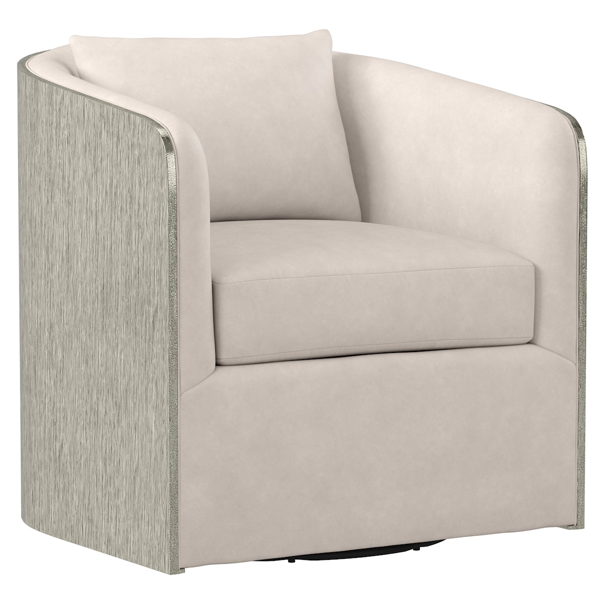 Bernhardt Bernhardt Interiors Eliot Leather Swivel Chair