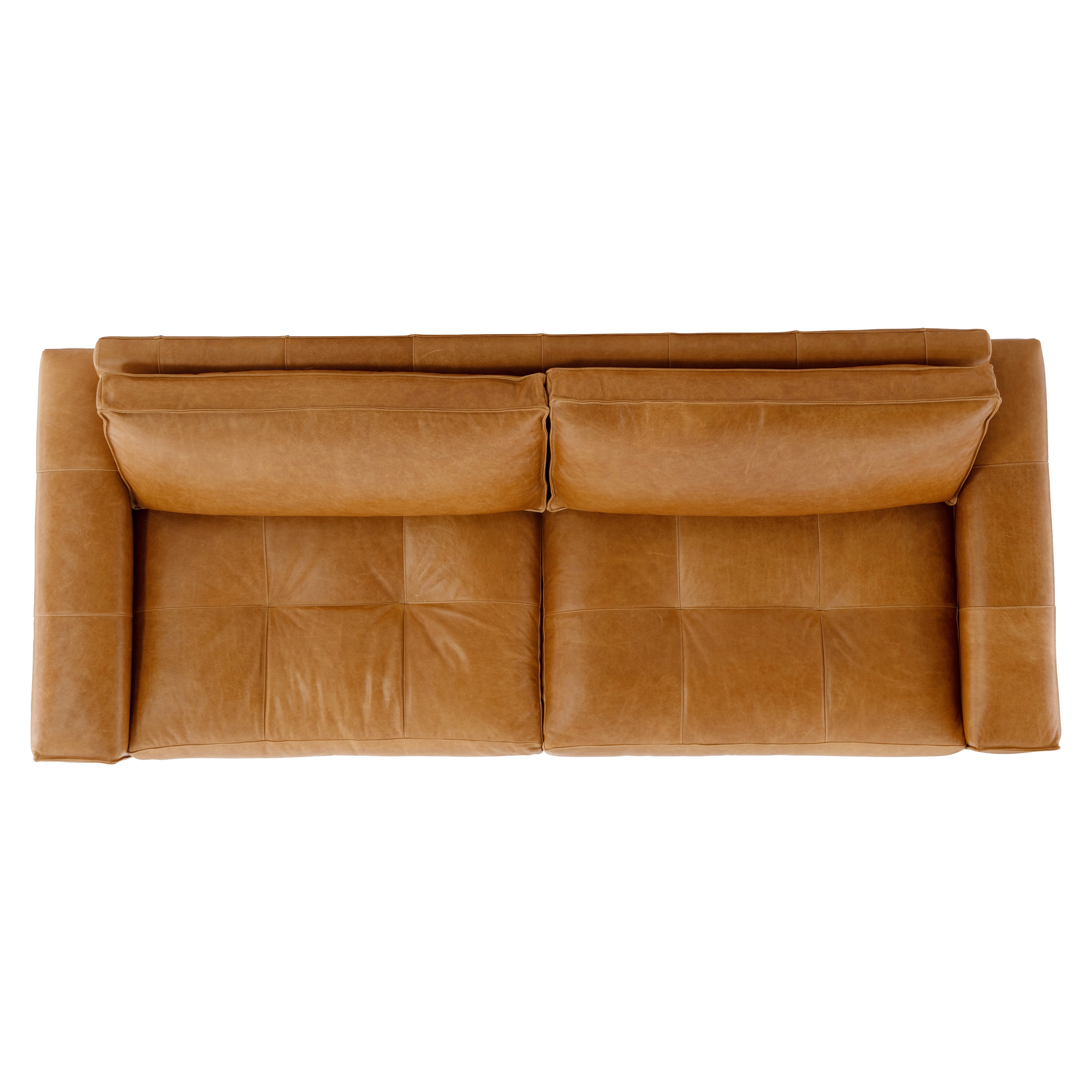 Bernhardt Bernhardt Living Leather Sofa w/Oversized Track Arms