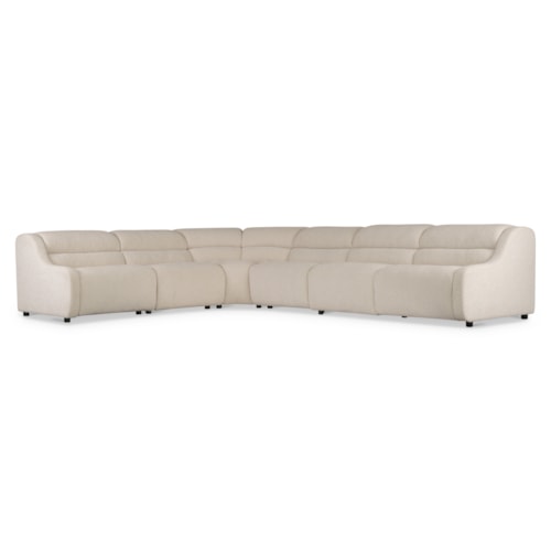 Contemporary 6-pc. Power Reclining Sectional Sofa