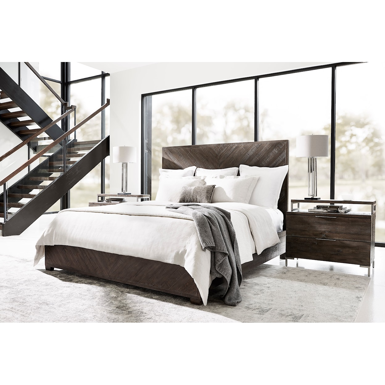 Bernhardt Logan Square Fuller Panel Bed