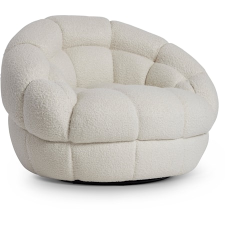 Coco Fabric Swivel Chair