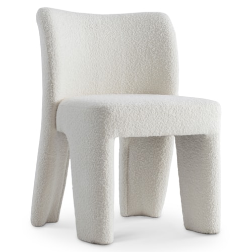 Glam Fully-Upholstered Dining Side Chair