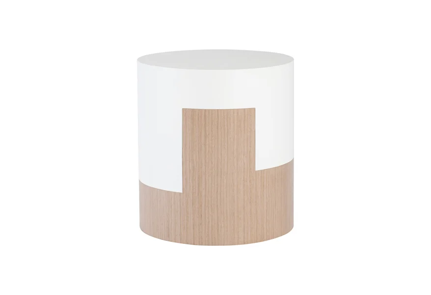 Modulum Side Table by Bernhardt at Malouf Furniture Co.