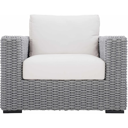 Contemporary Outdoor Accent Chair 