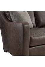 Bernhardt Bernhardt Living Contemporary Ventura Leather Sofa