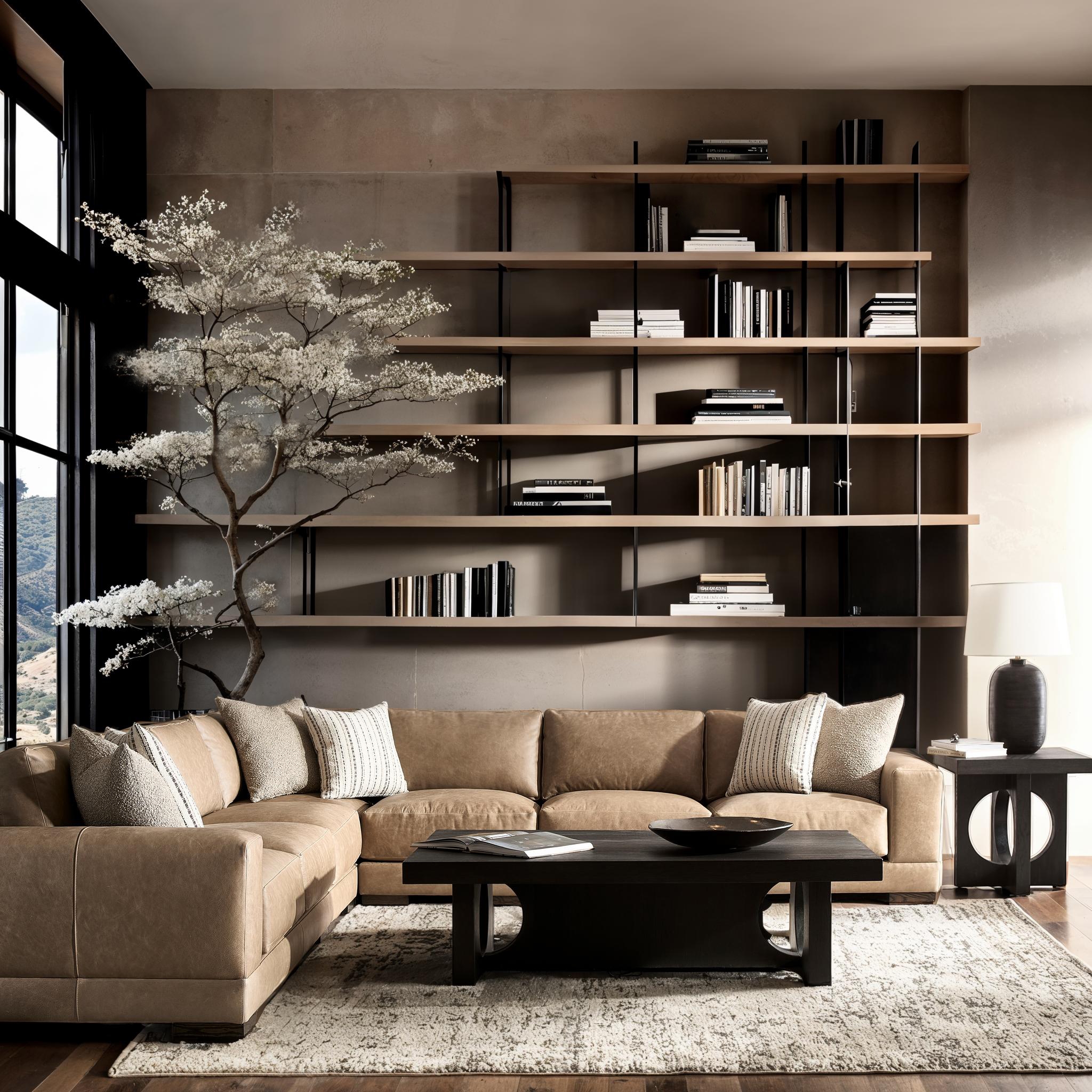 Bernhardt Bernhardt Living Lars Leather Sectional