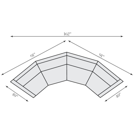Soleil Fabric Sectional