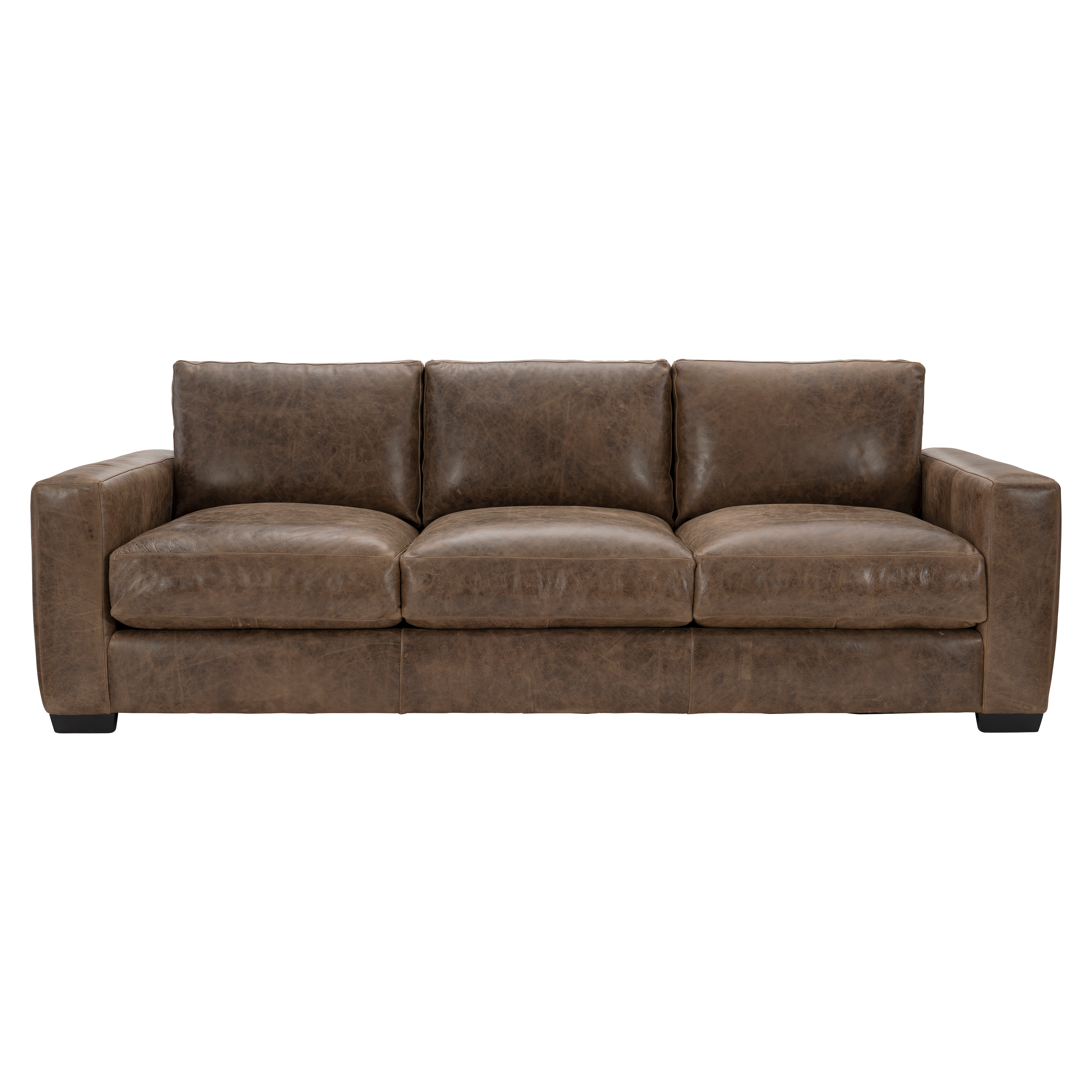 Dawkins Leather Sofa