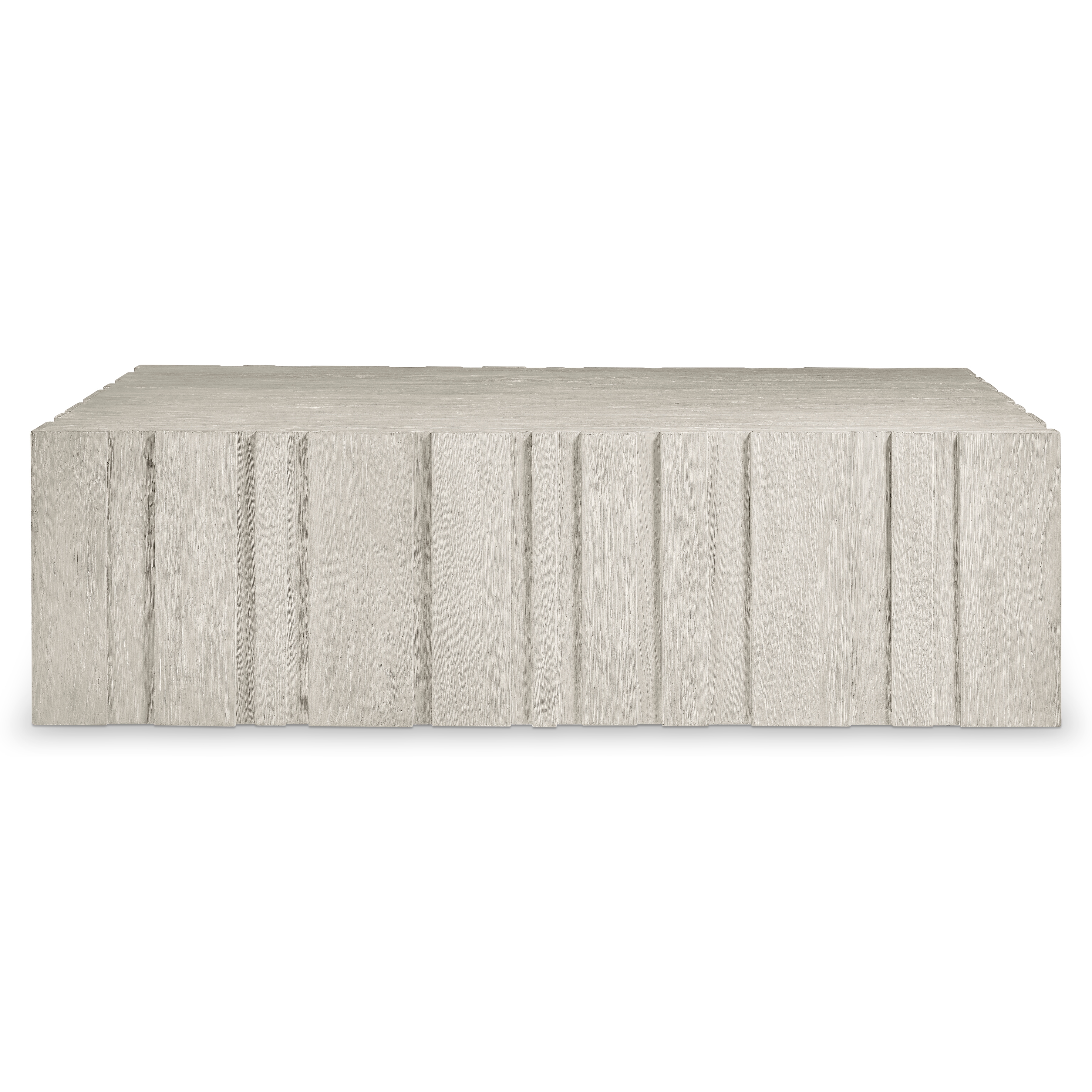 54" Rect. Coffee Table w/Rhythmic Paneling